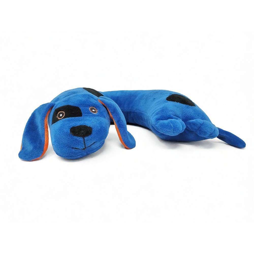 Critter Piller Plush Dog Neck Pillow Supportive Kids Travel Buddy Stuffed Animal